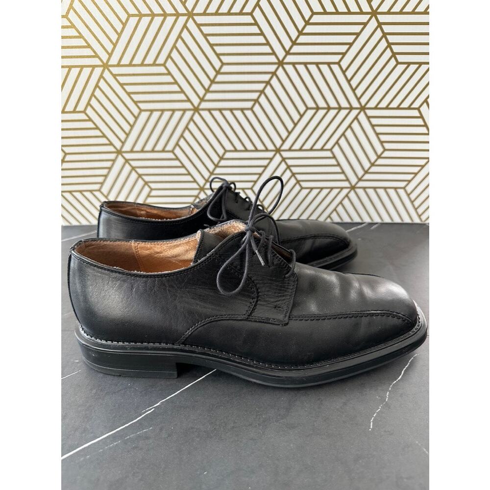 London Underground Men's Black Oxford Shoes | Size 10.5